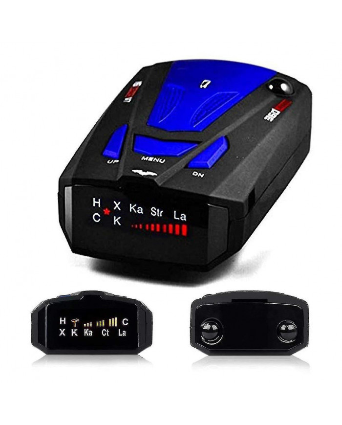 Détecteurs de radar de détection à 360 degrés pour les voitures, alerte vocale et vitesse de voiture