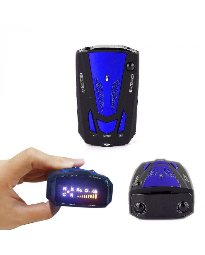 Détecteurs de radar de détection à 360 degrés pour les voitures, alerte vocale et vitesse de voiture