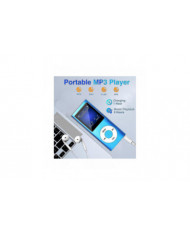 Lecteur MP3 avec Bluetooth 5.0, lecteur de musique avec carte TF 32gb, fm, écouteurs, lecture de musique hifi portable