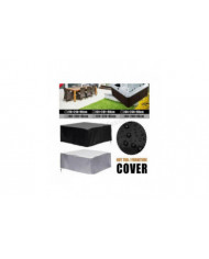 Couverture de bain à remous carré - Couverture de spa extérieure Protecteur de meubles Housse de table Table [...]