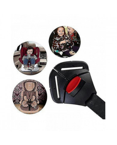 Siège d’auto Enfants Boucle de sécurité pour bébé Boucle de verrouillage fixe avec ceinture de sécurité Clip Harnais