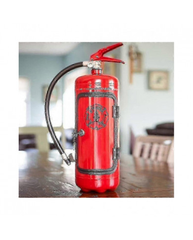 Mini Bar Cave à vin Extincteur Forme Armoire à vin Décoration de rangement