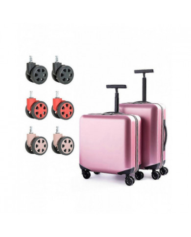 Roues de remplacement durables Roues silencieuses universelles Roues polyvalentes 1 paire pour bagages Roulement [...]