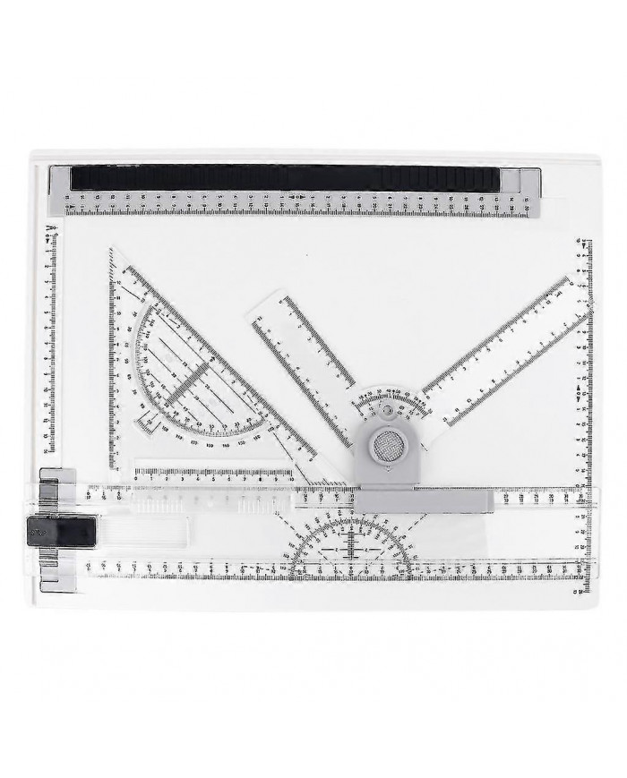 Table à dessin de planche à dessin A4 Table de planche à dessin multifonctionnelle avec règle claire Système de [...]