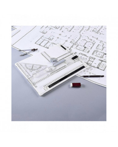 Table à dessin de planche à dessin A4 Table de planche à dessin multifonctionnelle avec règle claire Système de [...]