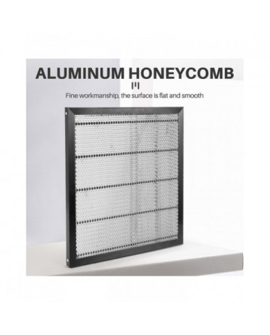 Table de travail en nid d’abeille Lit de travail 430x400mm Plate-forme pour bricolage Co2 Mini graveur Onglet de [...]