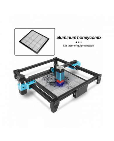 Table de travail en nid d’abeille Lit de travail 430x400mm Plate-forme pour bricolage Co2 Mini graveur Onglet de [...]