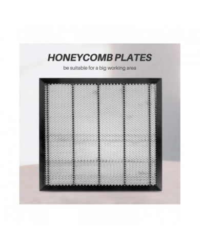 Table de travail en nid d’abeille Lit de travail 430x400mm Plate-forme pour bricolage Co2 Mini graveur Onglet de [...]