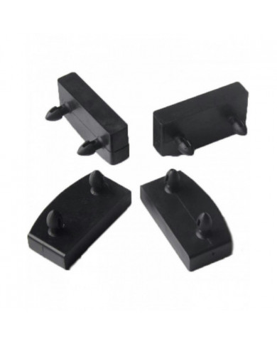 20pcs Plastic Bed Slat End Center Caps Supports pour maintenir le sommier de lit en lattes de bois