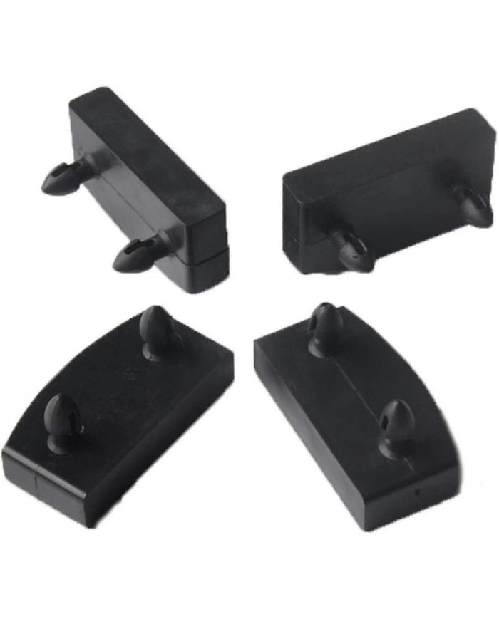 20pcs Plastic Bed Slat End Center Caps Supports pour maintenir le sommier de lit en lattes de bois