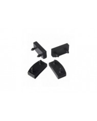 20pcs Plastic Bed Slat End Center Caps Supports pour maintenir le sommier de lit en lattes de bois