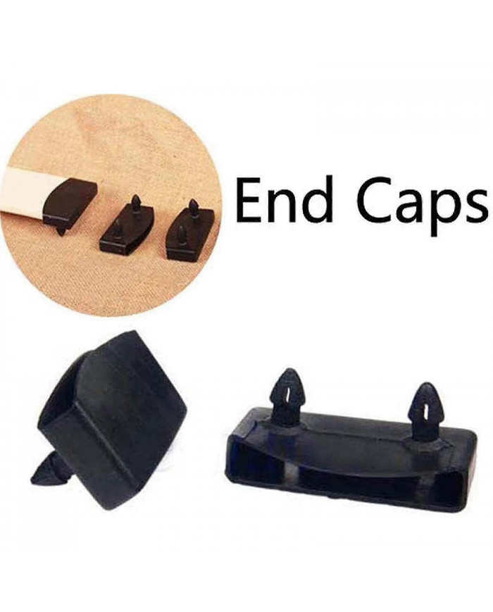 20pcs Plastic Bed Slat End Center Caps Supports pour maintenir le sommier de lit en lattes de bois