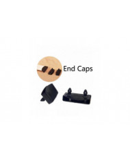 20pcs Plastic Bed Slat End Center Caps Supports pour maintenir le sommier de lit en lattes de bois