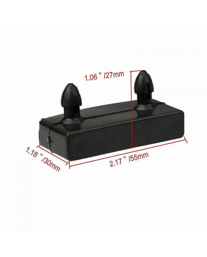 20pcs Plastic Bed Slat End Center Caps Supports pour maintenir le sommier de lit en lattes de bois