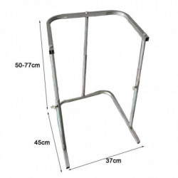 Bag Holder Sack Holder Portable Multiuse Support Stand Practical Bag Support without Wheel