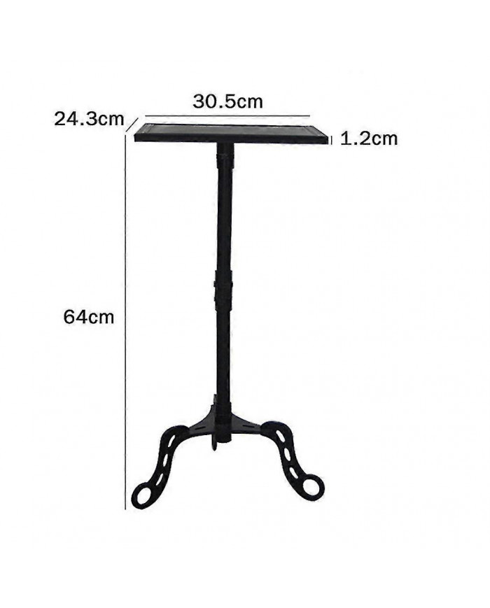 Table flottante noire Magicien Lévitation Trick Table Stage Magie Volant Flottant