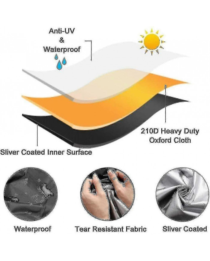 Housse de tapis roulant pliable avec fermeture à glissière, housse étanche à la poussière et à l’eau, appropriée