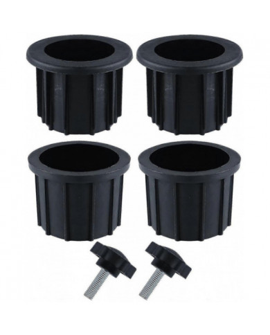 Sets (6 Pieces) Balcony Umbrella Accessories, 4 Umbrella Hole Rings And 2 Hand Knob Screws, Umbrella Stand [...]