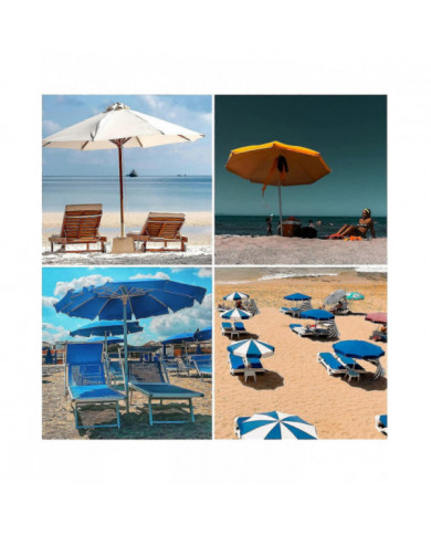 Sets (6 Pieces) Balcony Umbrella Accessories, 4 Umbrella Hole Rings And 2 Hand Knob Screws, Umbrella Stand [...]