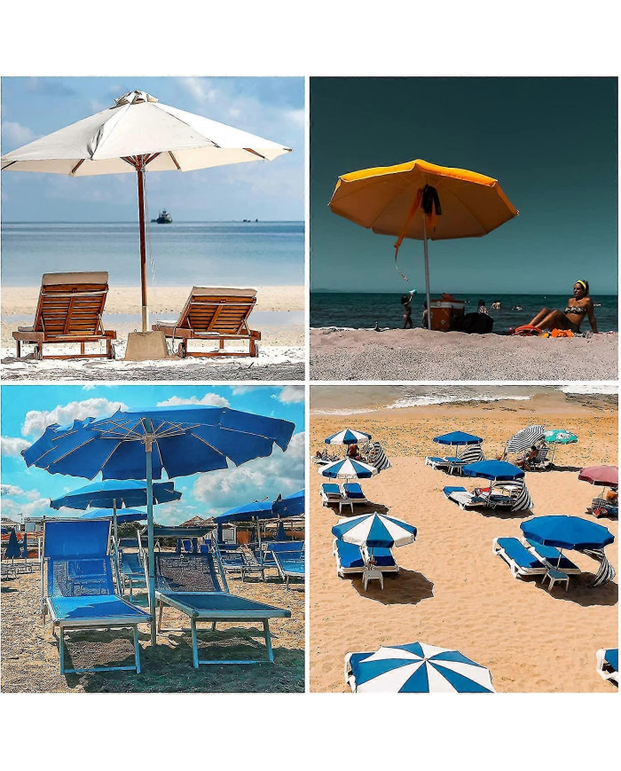 Sets (6 Pieces) Balcony Umbrella Accessories, 4 Umbrella Hole Rings And 2 Hand Knob Screws, Umbrella Stand [...]