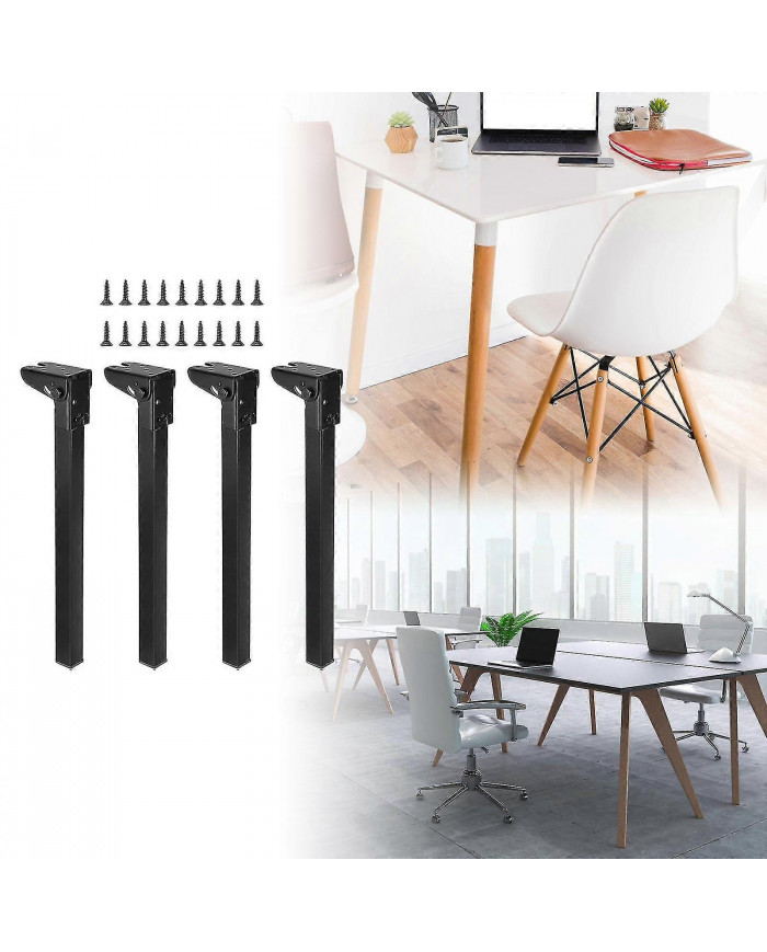 4 Pièces Pliable Table Pied Pliable Table Pieds Polyvalents Portable Stable Pour Tables De Nuit Banc Ordinateur [...]