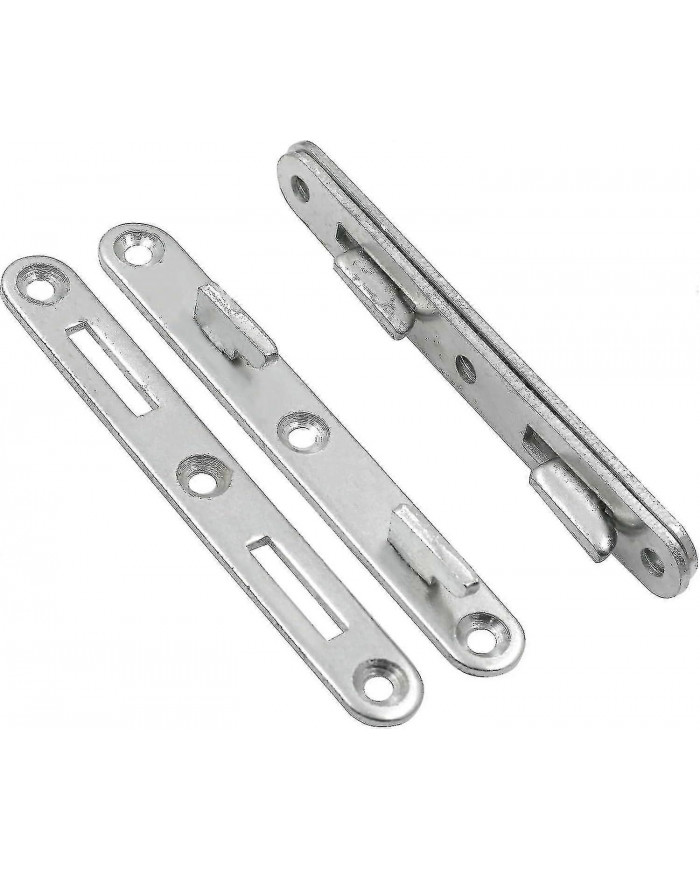 Rails de lit en bois Raccords de connexion, Crochet de lit rond en zinc de 5 pouces, Ensemble de 4 raccords de [...]