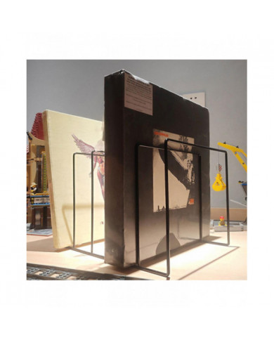 Professional Metal Lp Vinyl Record Display Shelf Turntable Record Collection Storage Shelf Exhibit Stand Holder