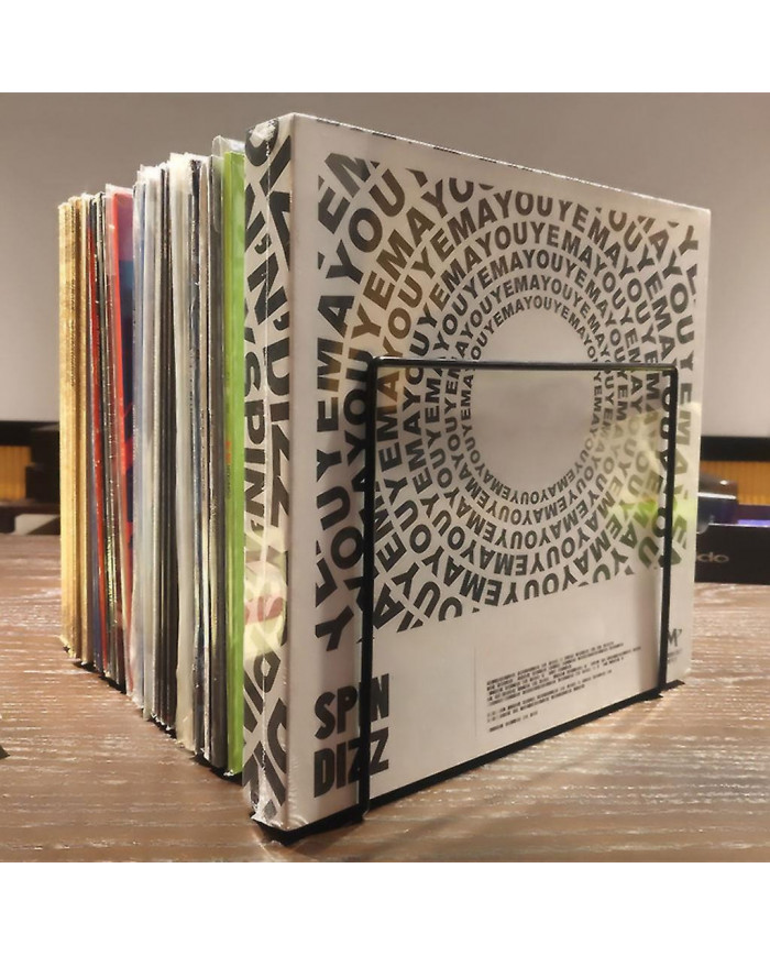 Professional Metal Lp Vinyl Record Display Shelf Turntable Record Collection Storage Shelf Exhibit Stand Holder