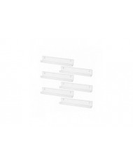 6Pcs Vinyl Record Wall Mount Shelf Set of Album Holders for Hanging on Walls - Shelves Albums or Ch