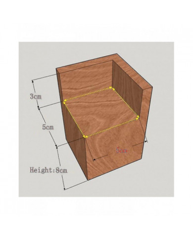 Ensemble de 4 contremarches de lit, ascenseurs en bois pour meubles lourds