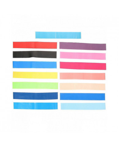 15pcs Bandes de chaise de salle de classe Fidgety Feet Bands Classroom Bouncy Chair Bands Bandes de chaise colorées