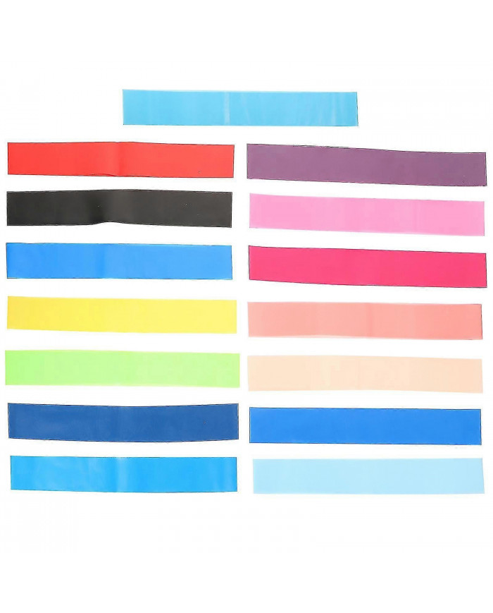 15pcs Bandes de chaise de salle de classe Fidgety Feet Bands Classroom Bouncy Chair Bands Bandes de chaise colorées