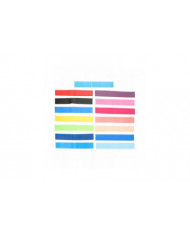 15pcs Bandes de chaise de salle de classe Fidgety Feet Bands Classroom Bouncy Chair Bands Bandes de chaise colorées