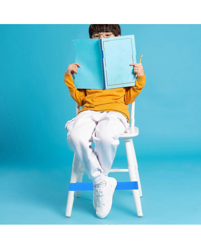 15pcs Bandes de chaise de salle de classe Fidgety Feet Bands Classroom Bouncy Chair Bands Bandes de chaise colorées