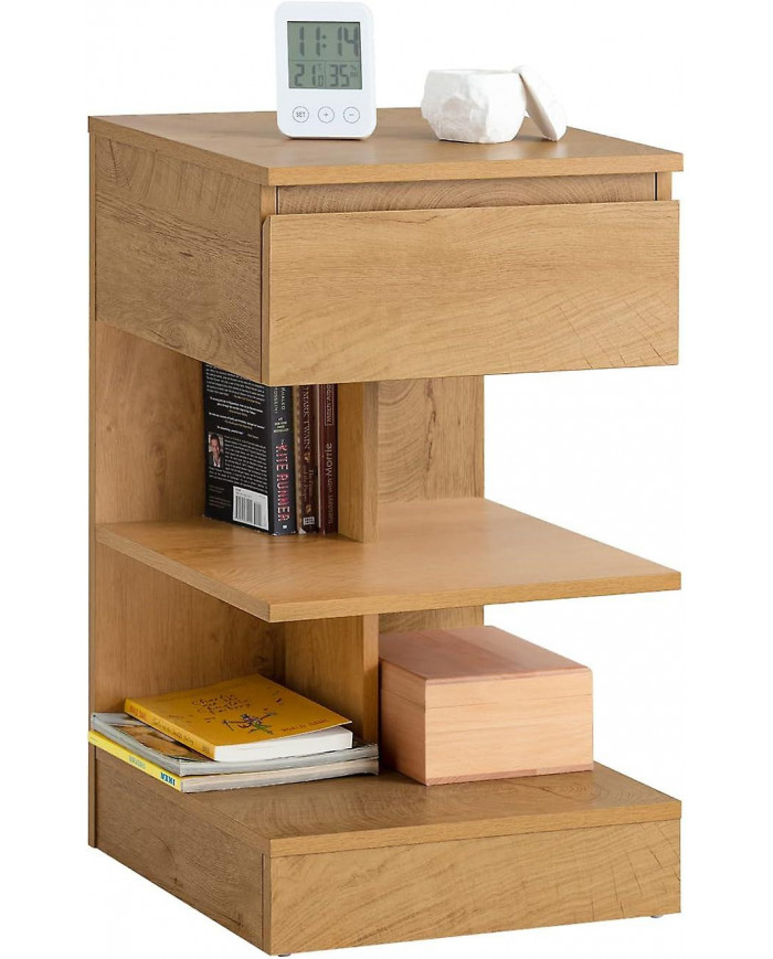 SoBuy Table de chevet Table de chevet Table d’appoint, FBT49-N