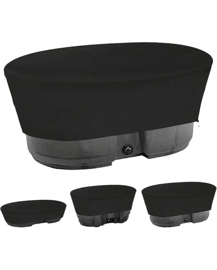 Couverture de piscine de réservoir ovale - Couverture de piscine creusée - 420d Oxford Tank Cover pour baignoire [...]