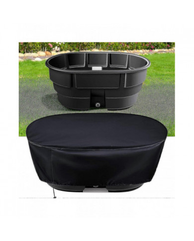 Couverture de piscine de réservoir ovale - Couverture de piscine creusée - 420d Oxford Tank Cover pour baignoire [...]