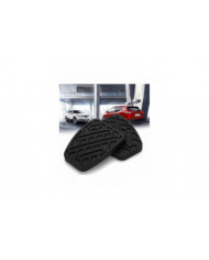 Hopeup 2pcs Rubber Brake Pedal Clutch Pads Cover Replacement Parts For Nissan Qashqai