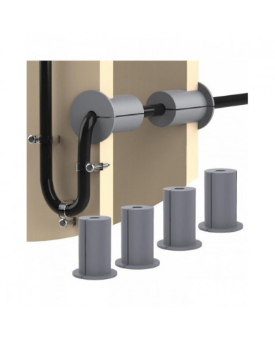 Kit d’acheminement des câbles pour Starlink, douille murale de 1 pouce pour passe-câble Starlink, douille murale [...]