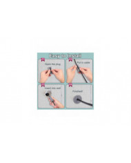 Kit d’acheminement des câbles pour Starlink, douille murale de 1 pouce pour passe-câble Starlink, douille murale [...]