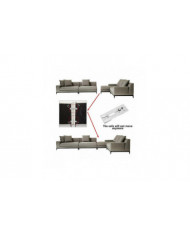 Sectional Sofa Connection with Snap Lock, Couch Clips Furniture Connector, Snap Connector Fastening for Sofa Furniture