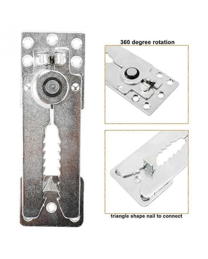 Sectional Sofa Connection with Snap Lock, Couch Clips Furniture Connector, Snap Connector Fastening for Sofa Furniture