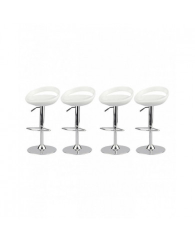 4pack 1/6 Chaise pivotante Tabouret de pub rond pour Ht 12 '' Figures Accessoire Pièces