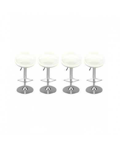 4pack 1/6 Chaise pivotante Tabouret de pub rond pour Ht 12 '' Figures Accessoire Pièces