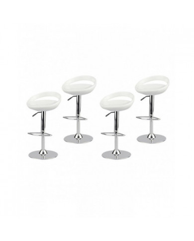 4pack 1/6 Chaise pivotante Tabouret de pub rond pour Ht 12 '' Figures Accessoire Pièces