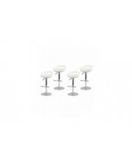4pack 1/6 Chaise pivotante Tabouret de pub rond pour Ht 12 '' Figures Accessoire Pièces