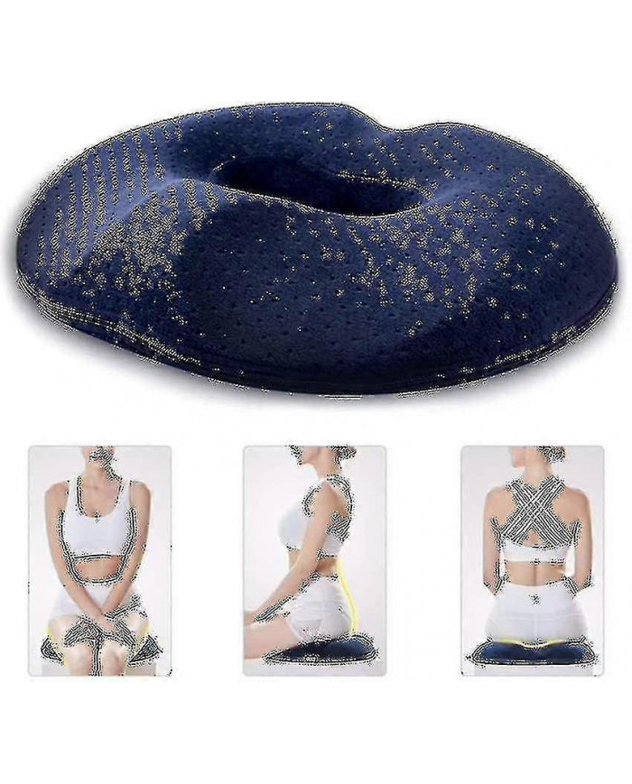 Traitement des hémorroïdes pour soulager la douleur, coussin, chaise de bureau