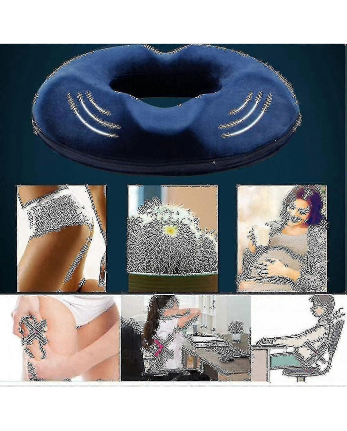 Traitement des hémorroïdes pour soulager la douleur, coussin, chaise de bureau