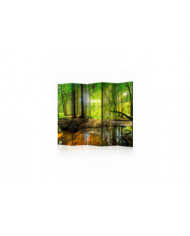 Paravent 5 volets - Forest Stream II [Room Dividers]