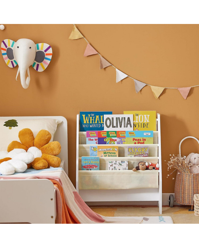 SoBuy FRG225-W, Children Bookcase Storage Rack